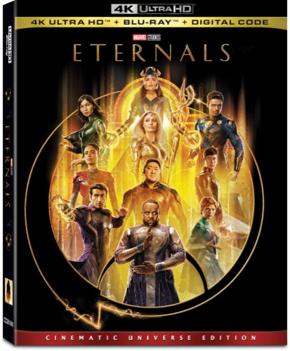 Eternals (2021 - 4K UHD / Blu-Ray / Digital Copy) Perspective: front
