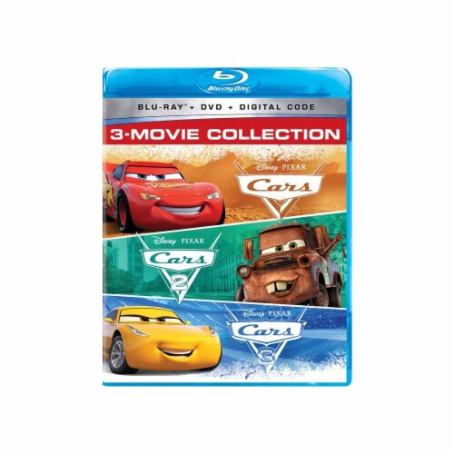 Cars Movie Collection (2006-2017) BlueRay Perspective: front