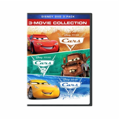 Cars Movie Collection (2006-2017) DVD Perspective: front