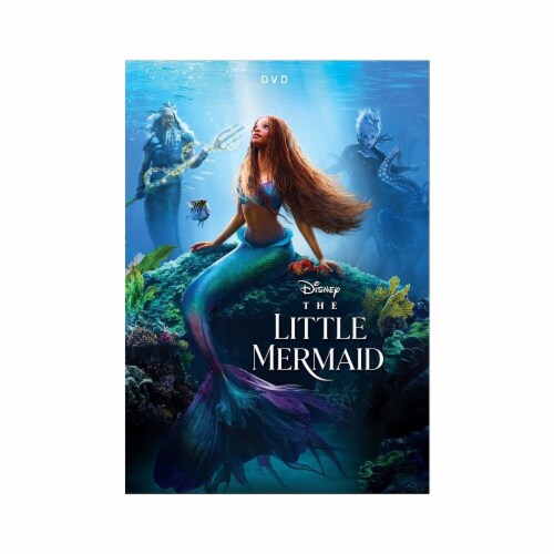 Little Mermaid (2023) DVD Perspective: front