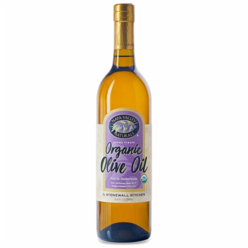Napa Valley Naturals Organic Extra Virgin Olive Oil Perspective: front