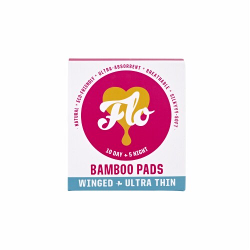 Flo Bamboo Pads Perspective: front