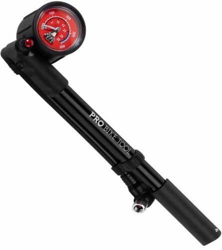 Shock Pump For Mountain Road Bikes And Motorcycle High Pressure 300 Psi 1 QFC