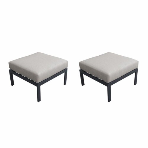 TK Classic Lexington Patio Ottoman in Ash (Set of 2), 1 Fred Meyer