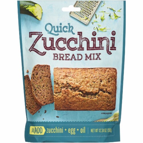 Just Add Quick Zucchini Bread Mix Perspective: front