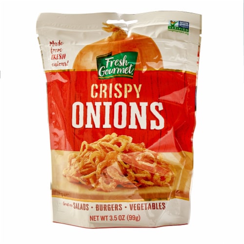 Fresh Gourmet® Lightly Salted Crispy Onions, 3.5 oz - Foods Co.