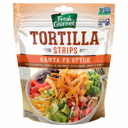 Fresh Gourmet® Santa Fe Style Tortilla Strips Perspective: front