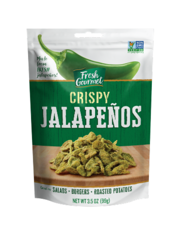 Fresh Gourmet® Crispy Jalapenos Perspective: front