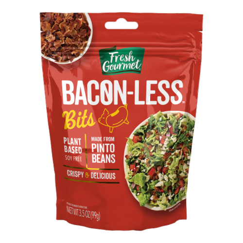 Fresh Gourmet® Bacon-Less™ Bits Perspective: front