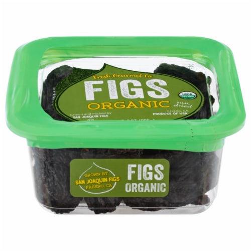 Fresh Gourmet® Organic Sun Dried Mission Figs Perspective: front