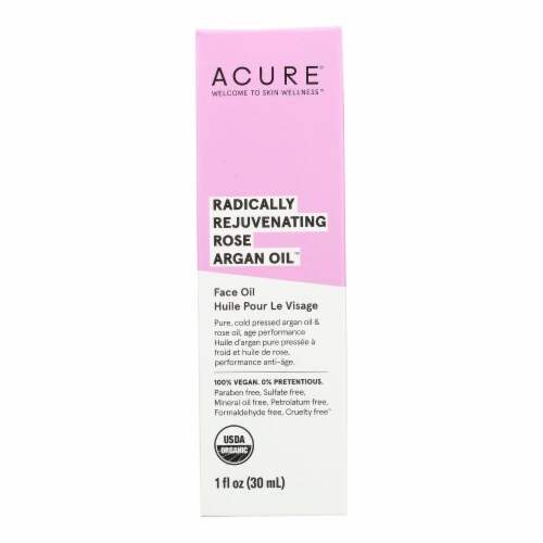 Acure - Argan Oil - Radically Rejuvenating Rose - 1 fl oz Perspective: front