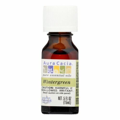 AURA CACIA WINTERGREEN ESSENTIAL OIL 0.5 FL. OZ. AURA CACIA WINTERGREEN ESSENTIAL OIL 0.5 FL. OZ.