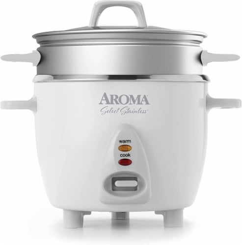 Aroma Housewares ARC-753-1SG 6-Cup (Cooked), 1.2Qt. Select Stainless Pot-Style  Rice Cooker,, 1 unit - Kroger