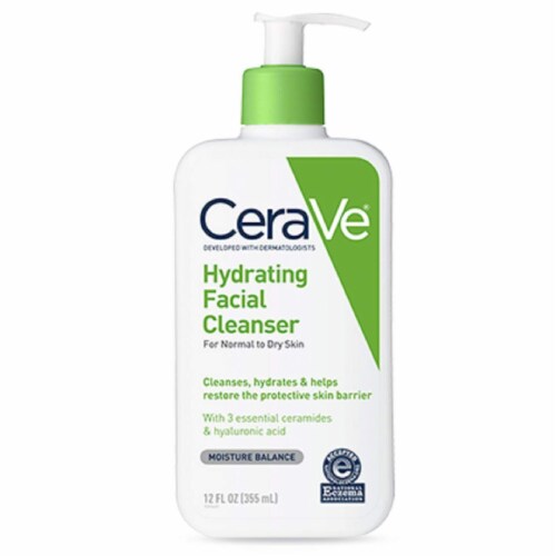 CeraVe Hydrating Cleanser, 12 Ounce Perspective: front