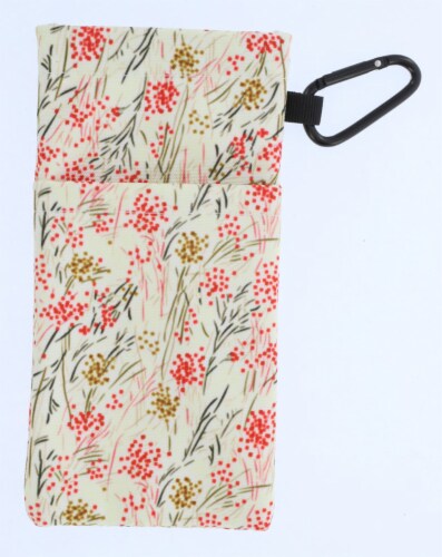 Sunglass Case With Clip Perspective: front