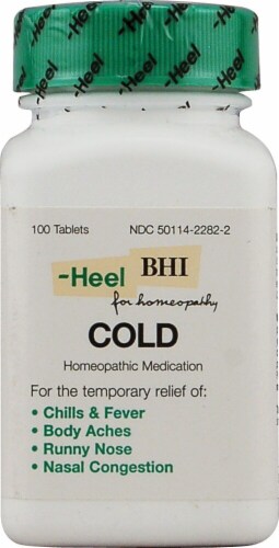MediNatura  BHI Cold Homeopathic Medication Perspective: front