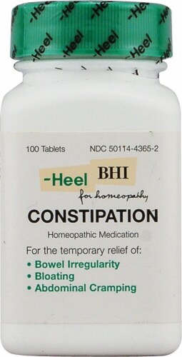 MediNatura  BHI Constipation Homeopathic Medication Perspective: front