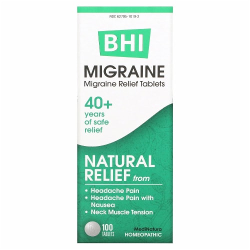 BHI Migraine Relief Perspective: front