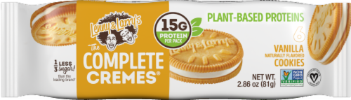 Lenny & Larry's The Complete Cremes® Plant Based Protein Vanilla Cookies Perspective: front