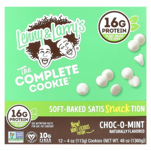 4oz CHOC O MINT COMPLETE COOKIE 12 CT Perspective: front