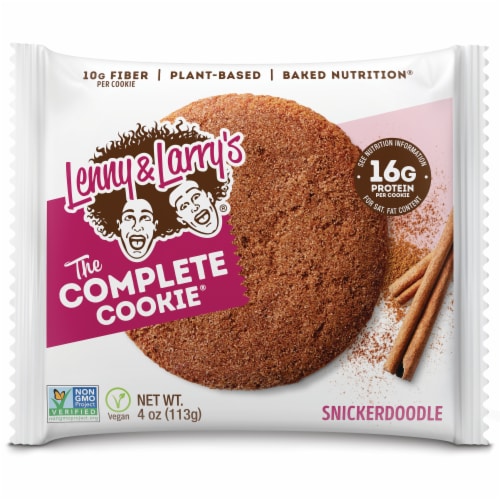 Lenny & Larry’s® The Complete Plant-Based Protein Snickerdoodle Cookie Perspective: front