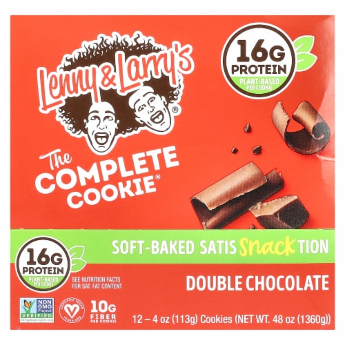 4oz DOUBLE CHOC COMPLETE COOKIE 12 CT Perspective: front