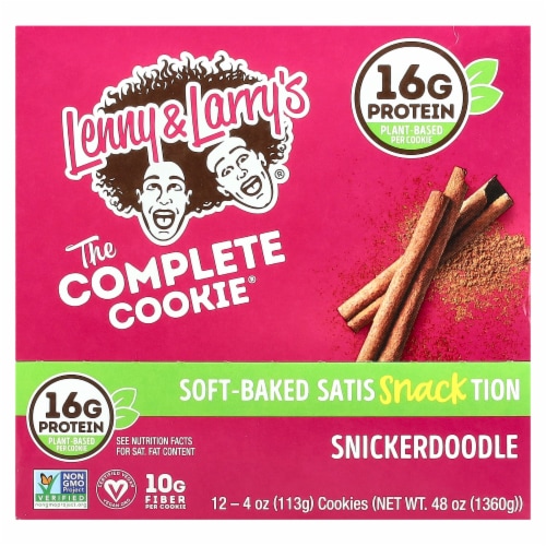 4oz SNICKERDOODLE COMPLETE COOKIE 12 CT Perspective: front