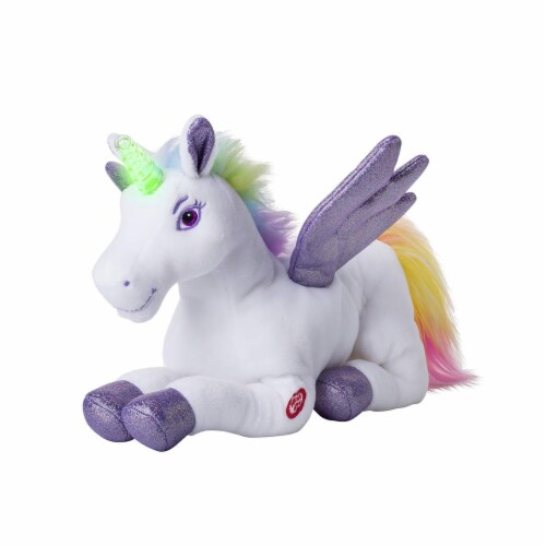 Unicorn light store up stuffed animal