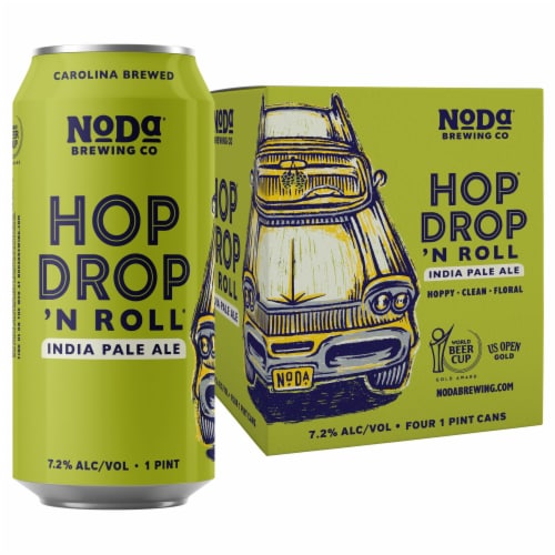 NoDa Brewing Company Hop Drop ‘n Roll IPA