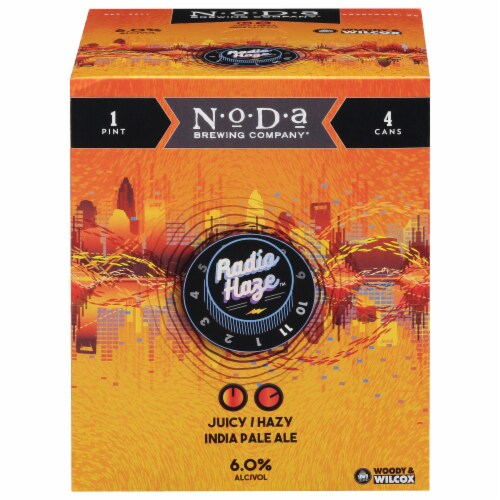 NoDa Brewing Company Radio Haze Juicy Hazy IPA Beer