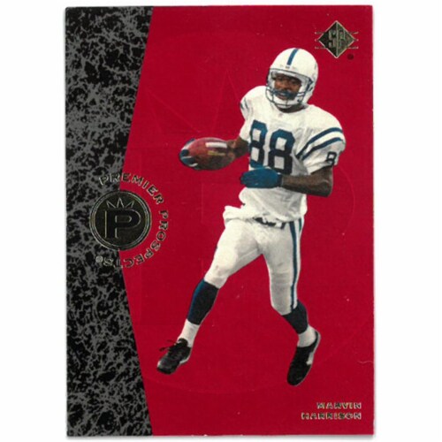 Athlon Sports CTBL-024770 Marvin Harrison Indianapolis Colts 1996 SP Football Rookie Card RC Perspective: front