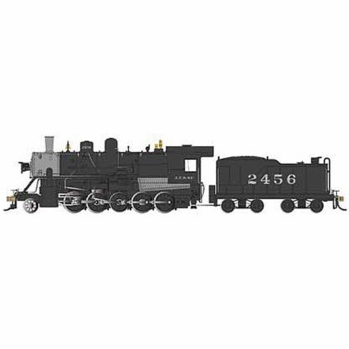 Bachmann BAC85401 HO Scale Baldwin ATSF 2-10-0 Russian Decapod Santa No.2456 Model Train Perspective: front