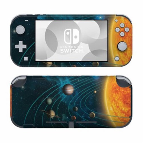 DecalGirl NSL-SOLARSYST Nintendo Switch Lite Skin - Solar System Perspective: front