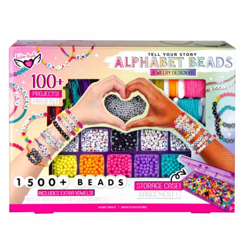 Fashion Angels Tell Your Story Alphabet Beads Jewelry Design Kit, 1 ct -  Fred Meyer