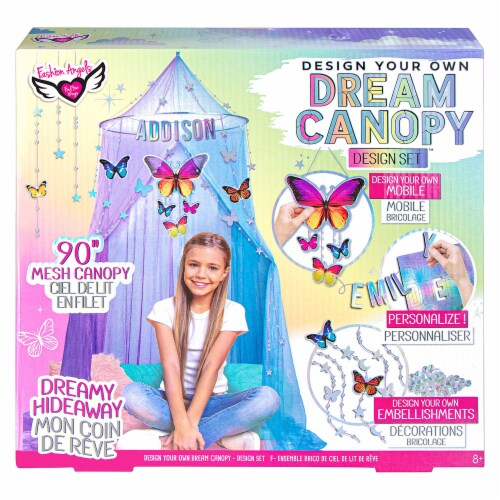 Fashion Angels® Design Your Own Dream Canopy Design Set™ Perspective: front