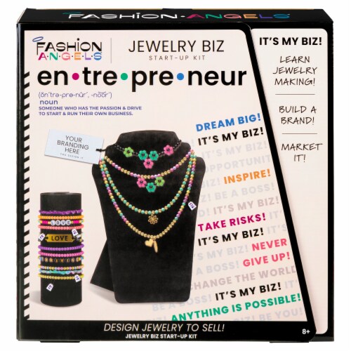 Fashion Angels® Entrepreneur Jewelry Business Start-Up Kit Perspective: front