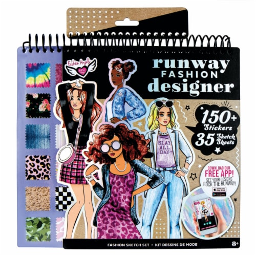 Fashion Angels Runway Fashion Designer Sketch Set, 1 ct - Kroger