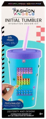 Fashion Angels Initial Tumbler Hydration Design Kit Perspective: front