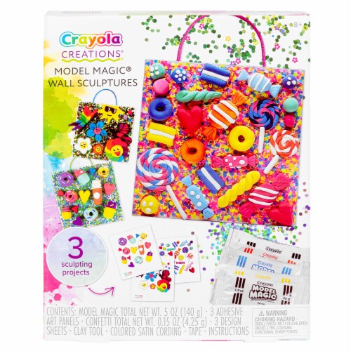 Crayola Creations® Model Magic® Wall Sculpture Kit Perspective: front