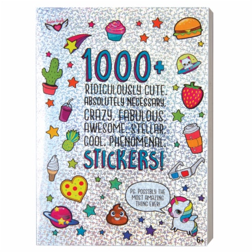 Fashion Angels 1000+ Ridiculously Cute Stickers Perspective: front