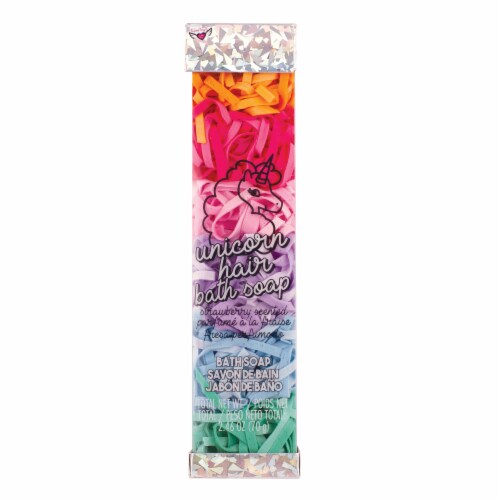 Fashion Angels Unicorn Strawberry Scented Hair Bath Soap, 1 ct - Baker's