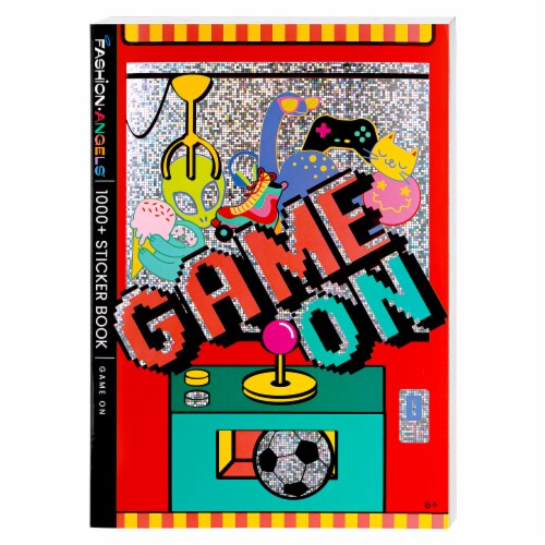 Fashion Angels Game On 1000 Sticker Book Perspective: front