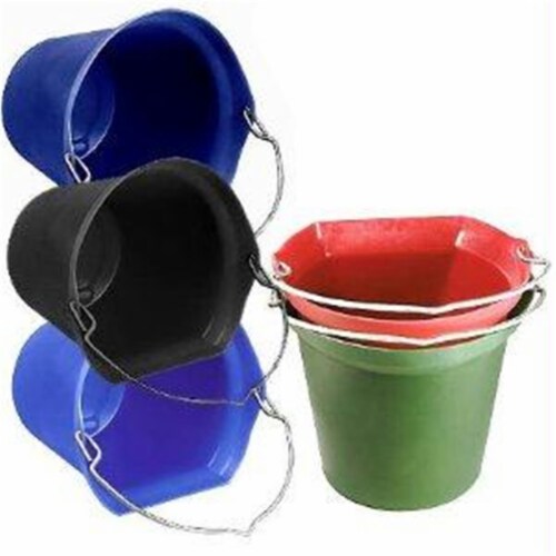 Horsemen S Pride Inc - Super Copy Cat Flatback Bucket- Navy 20 Quart - 017 NAVY Perspective: front