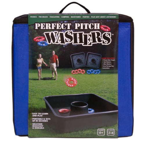 University Games Front Porch Classics Perfect Pitch Washers Multicolor (UG-53913) Perspective: front