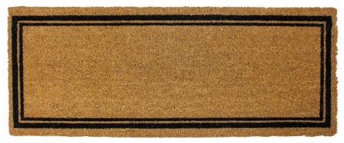 Entryways Coir Border Estate Doormat Perspective: front