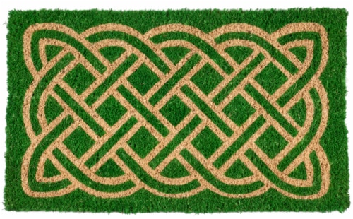 Entryways Coir Celtic Doormat Perspective: front