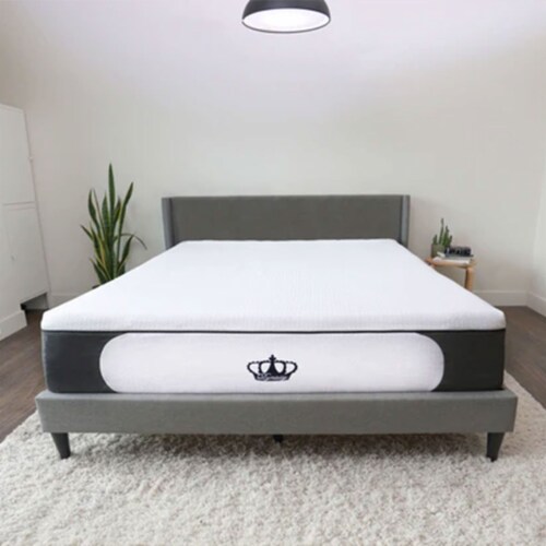 Twin plush shop memory foam mattress