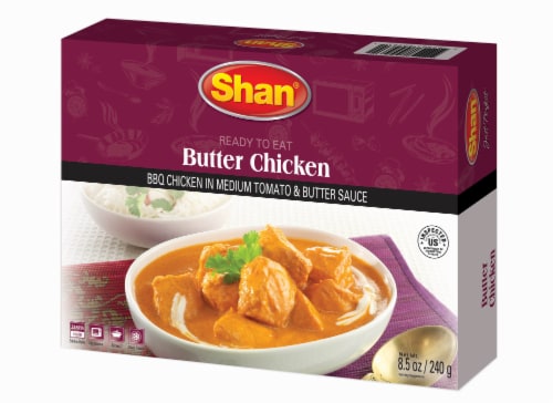 Shan Ready to Eat Butter Chicken Perspective: front
