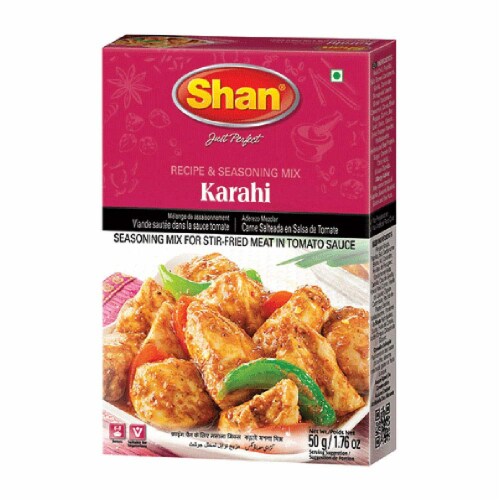 Shan® Karahi Fry Gosht Curry Seasoning Mix Perspective: front