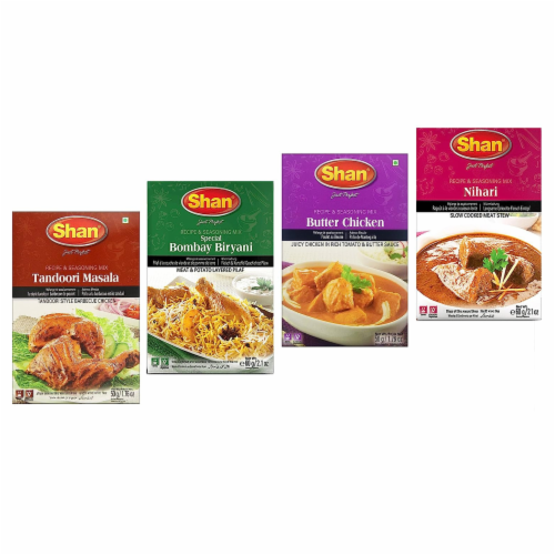 Shan® Seasoning Rice Mix Variety Combo Perspective: front